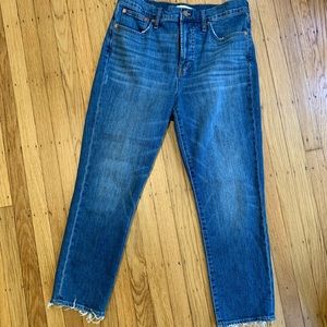 Madewell The Perfect Vintage Crop Jeans